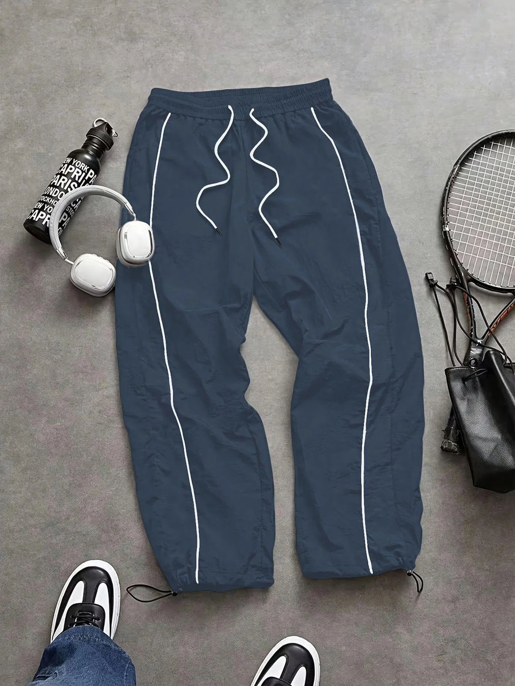Side-Stripe Track Pants