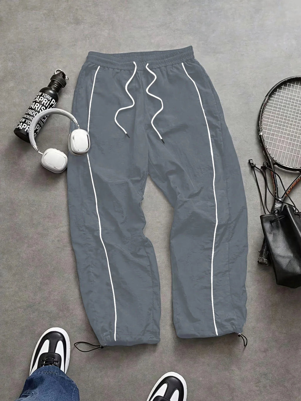 Side-Stripe Track Pants