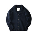 Shawl-Collar Chunky Cardigan