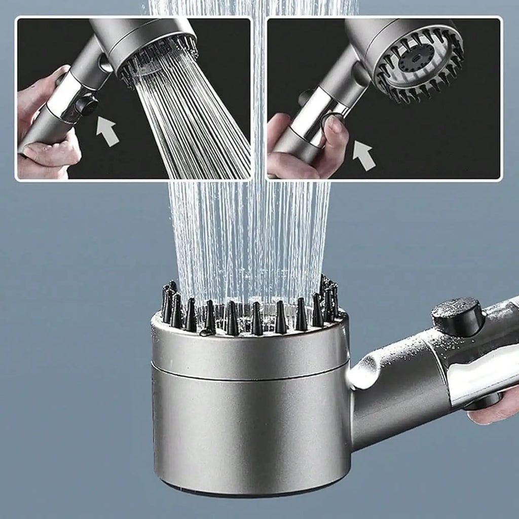 Filtered shower head spray modes
