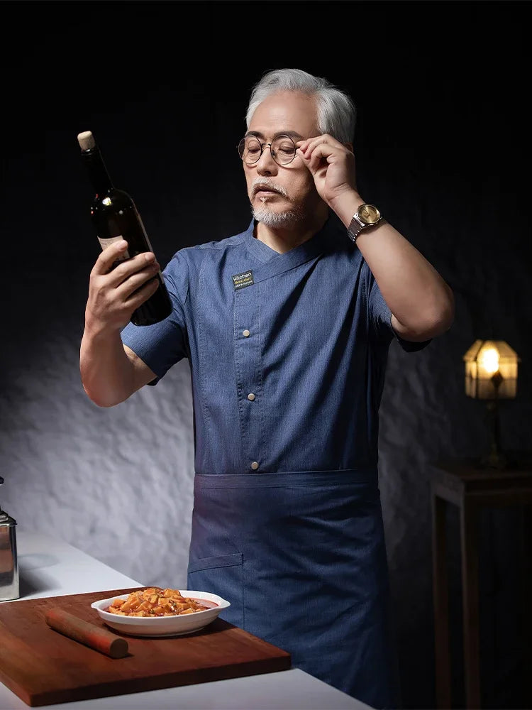 Men's Chef's Jacket – Restaurant & Bakery Cook Uniform