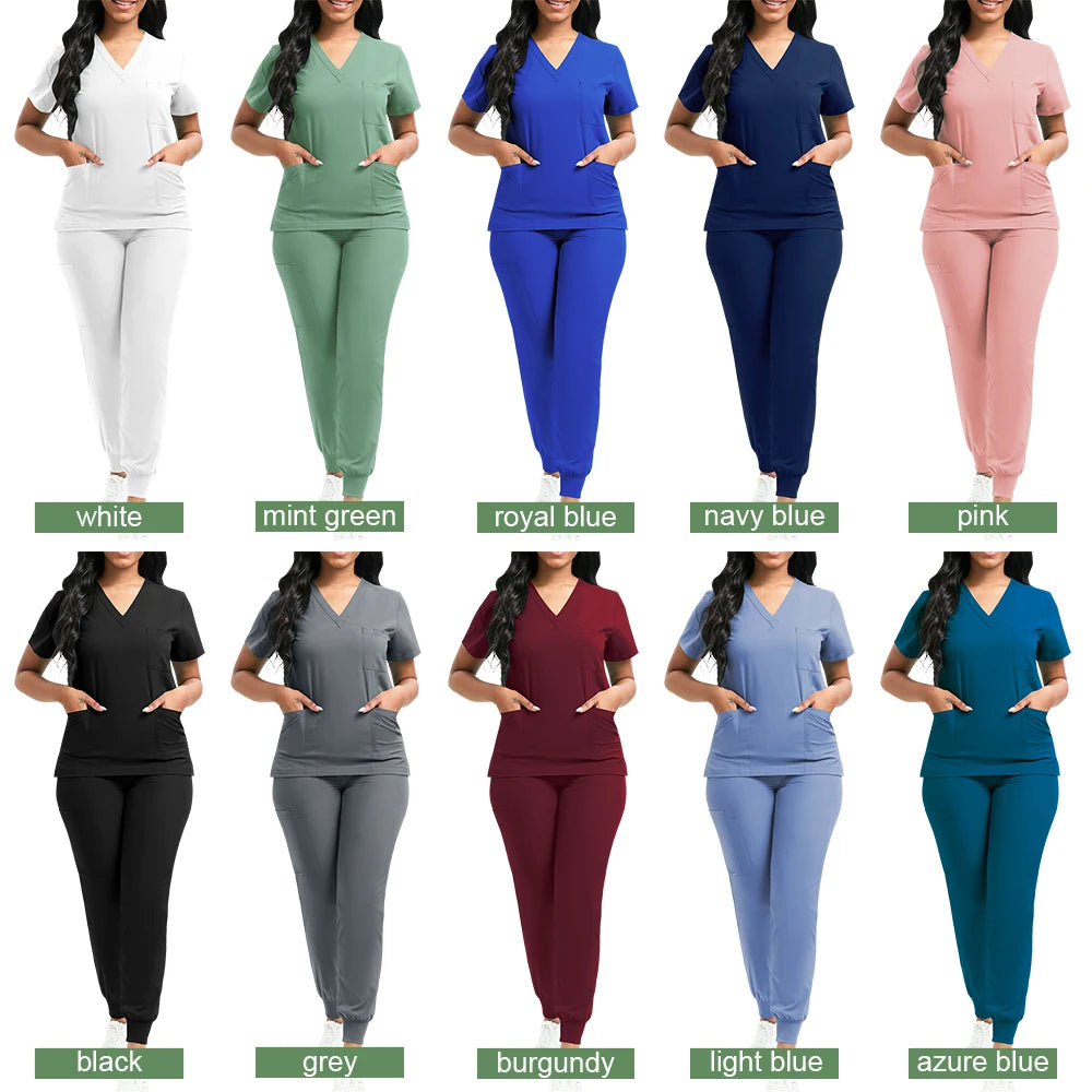 Unisex Scrubs Set – Spa, Vet & Clinic Uniform