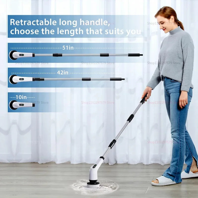 Cordless Electric Spin Scrubber