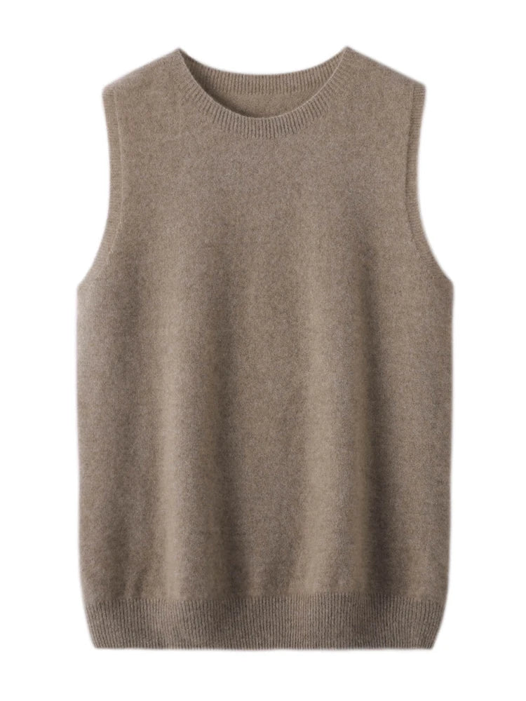 Boxy Knit Sweater Vest