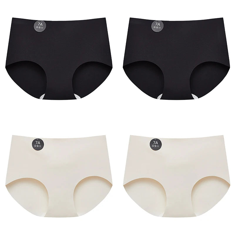 Women's Seamless Briefs – 4-Pack Soft & Lightweight