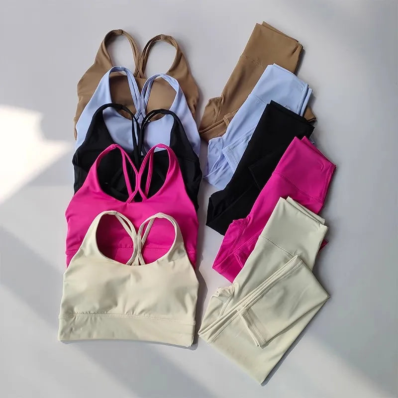 2-piece yoga set colors
