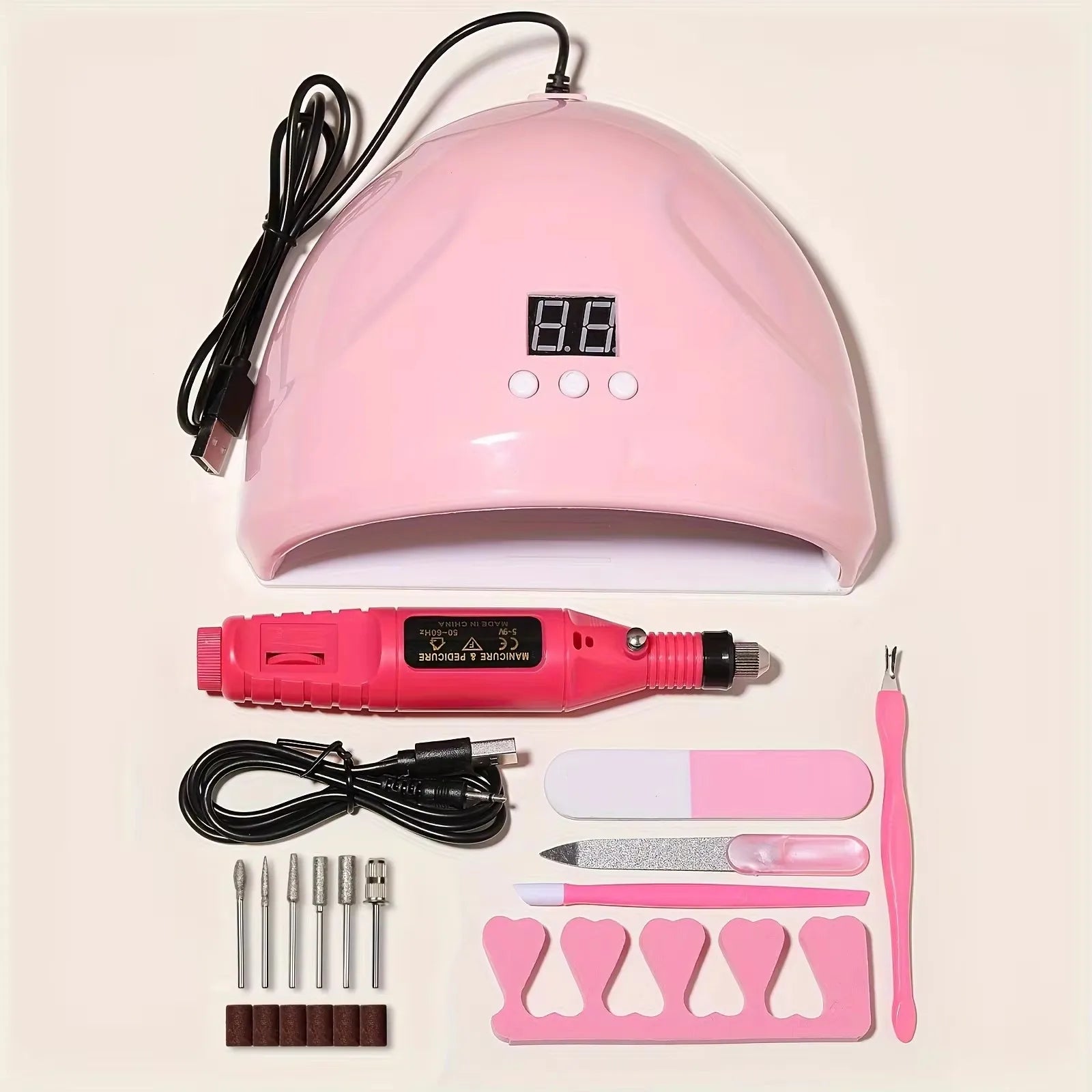 UV LED Nail Lamp Kit