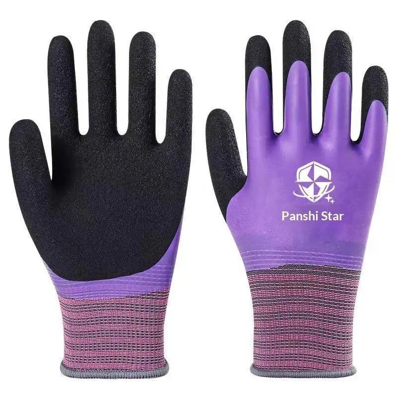 Nitrile-Coated Work Gloves – Garden & Repair Grip