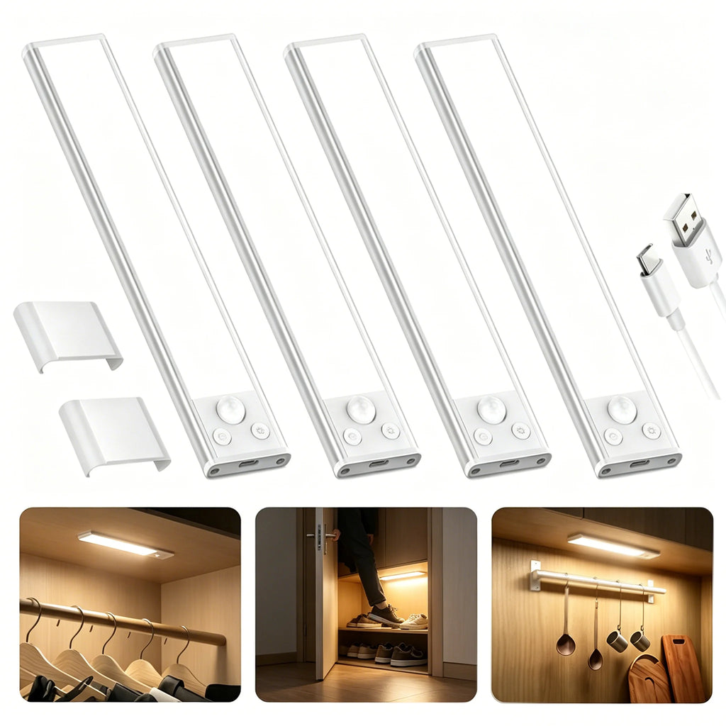 LED Motion Sensor Cabinet Light (Rechargeable)