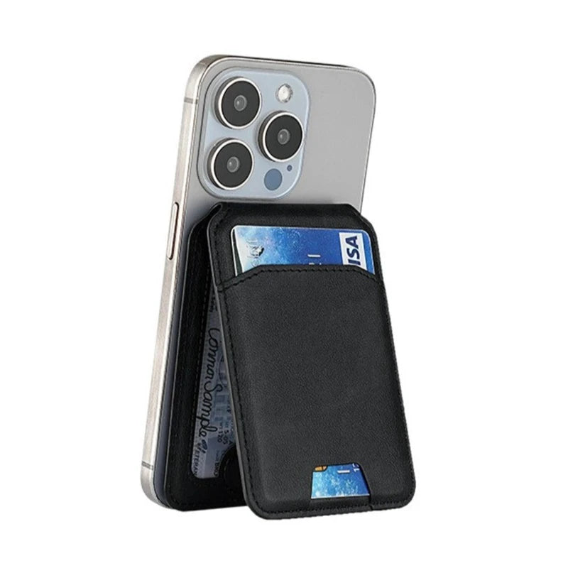 Magnetic Phone Card Holder Wallet