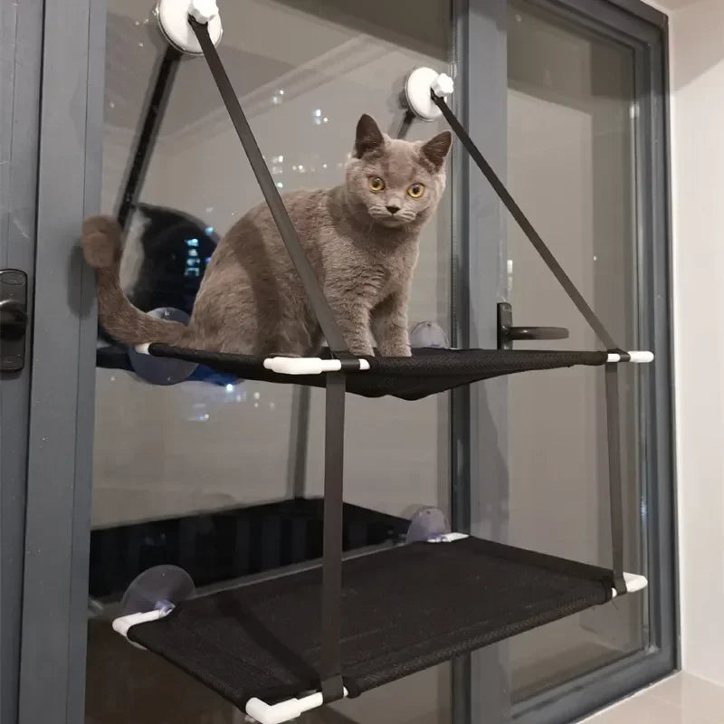 Suction-Cup Cat Window Hammock