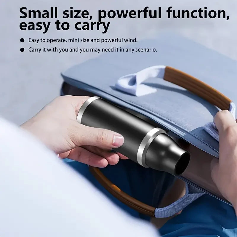 Mini Cordless Desk Vacuum & Blower