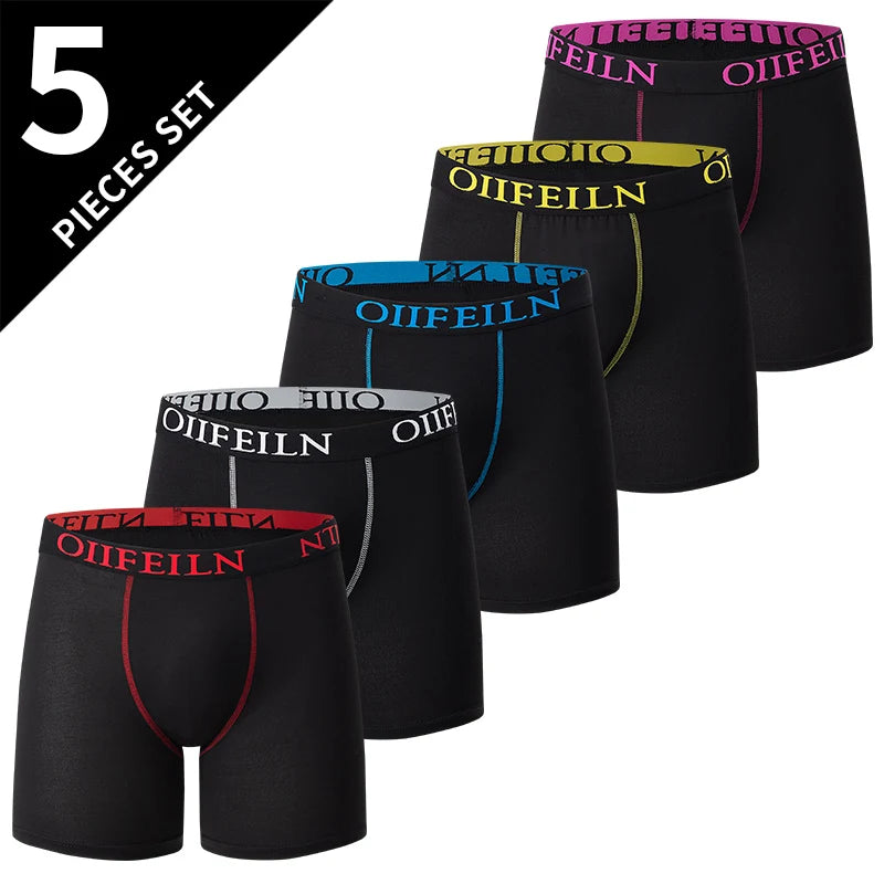 Men's Boxer Briefs – Elastic-Waist Multipack Underwear