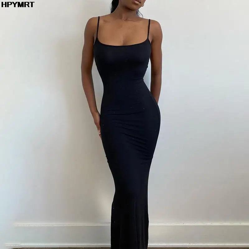 Bodycon Tank Maxi Dress
