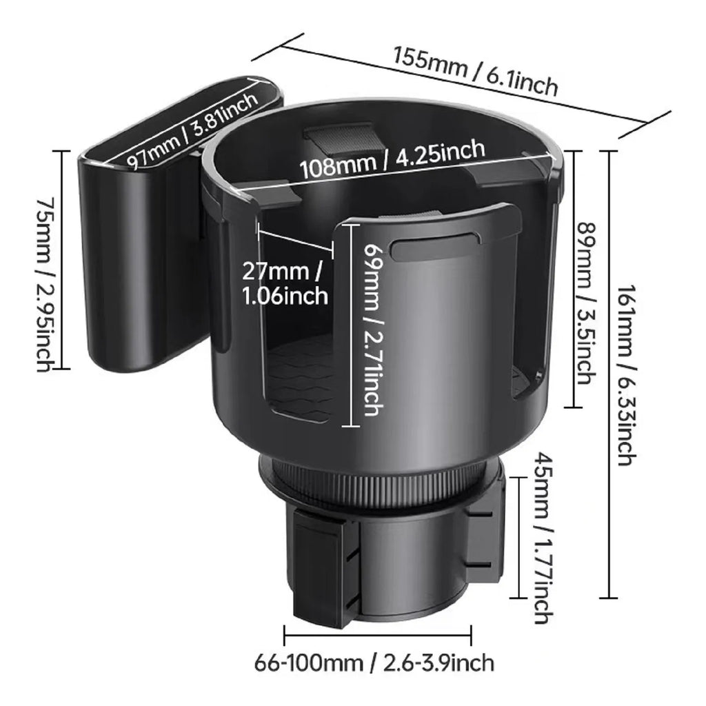 Car Cup Holder Expander Tray