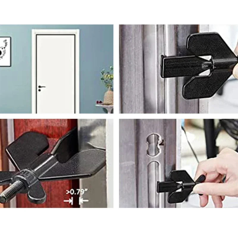 Portable Door Lock – Travel Security Lock for Hotels, Apartments & Airbnb