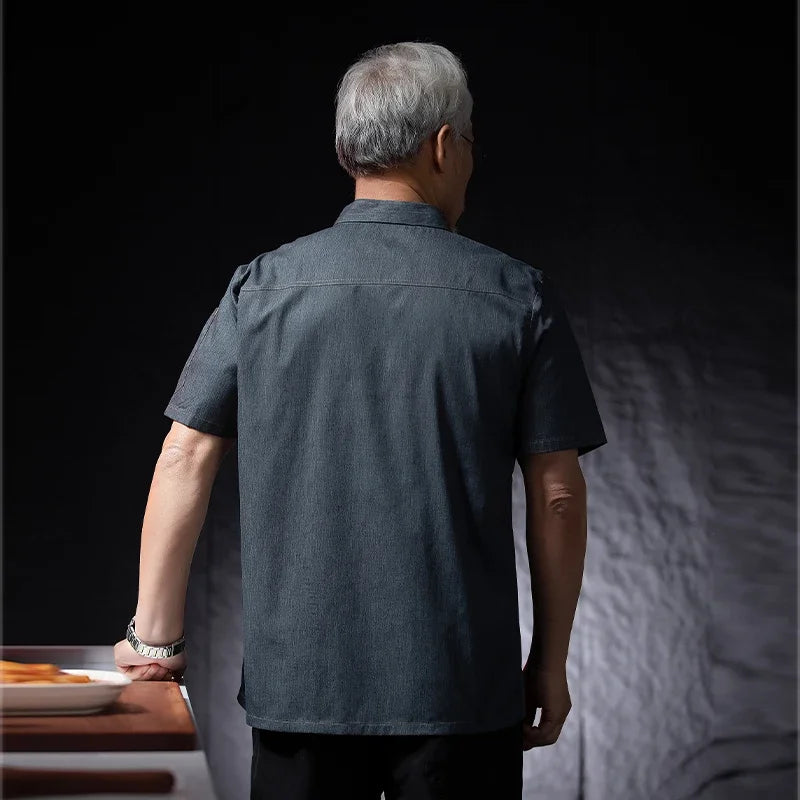 Men's Chef's Jacket – Restaurant & Bakery Cook Uniform