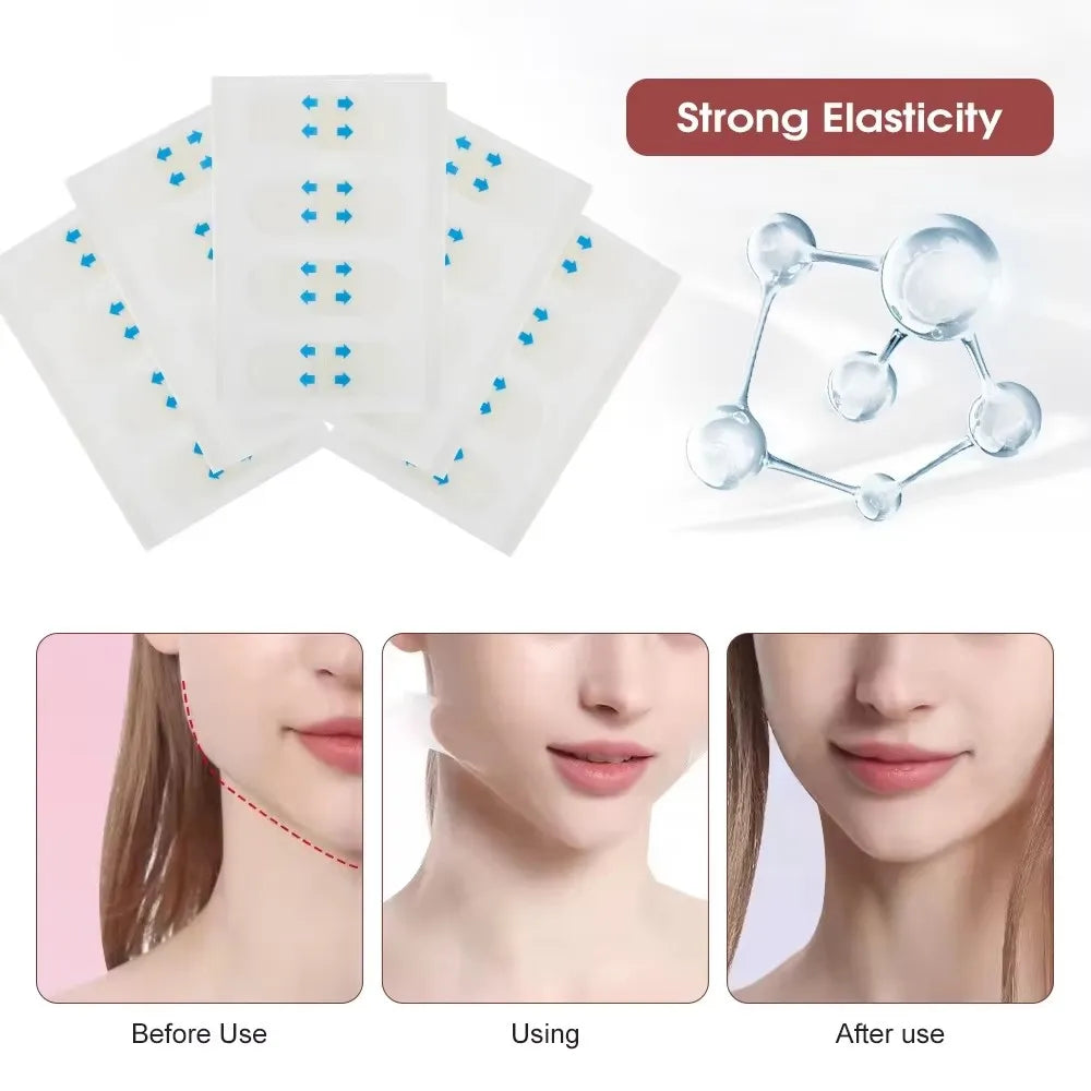 Invisible Face Lifting Tape – Instant V-Line Lift Strips (40-Pack)