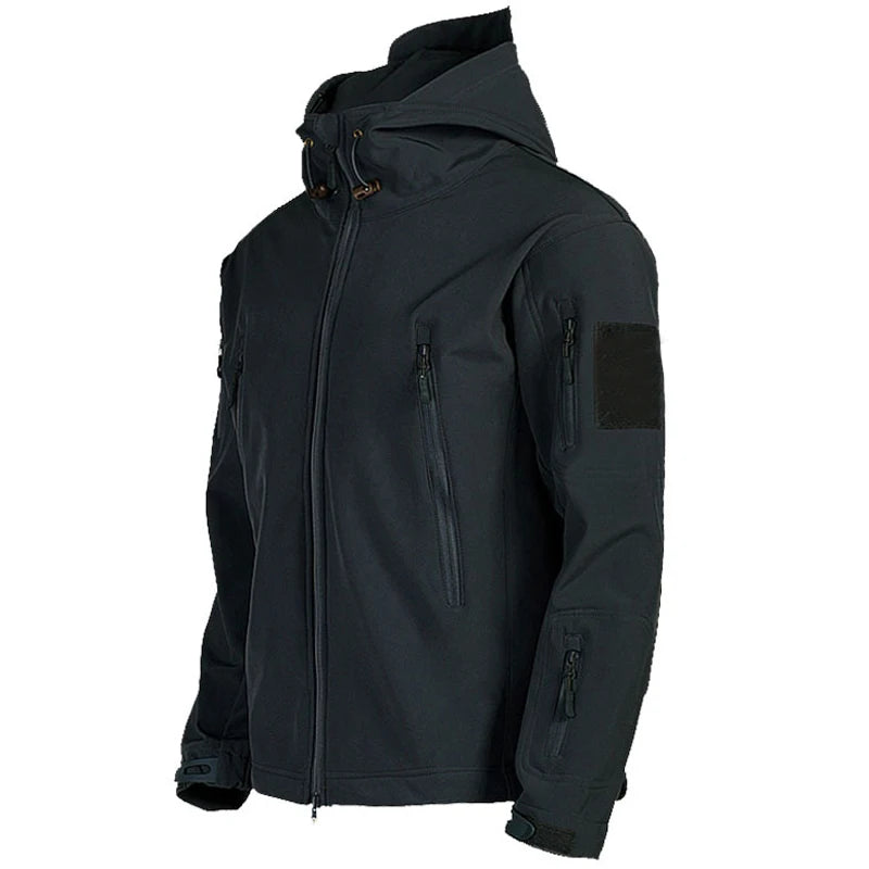 Tactical softshell jacket color options