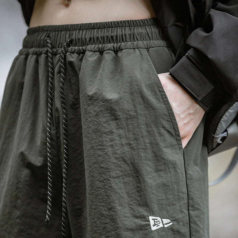 Nylon Parachute Pants