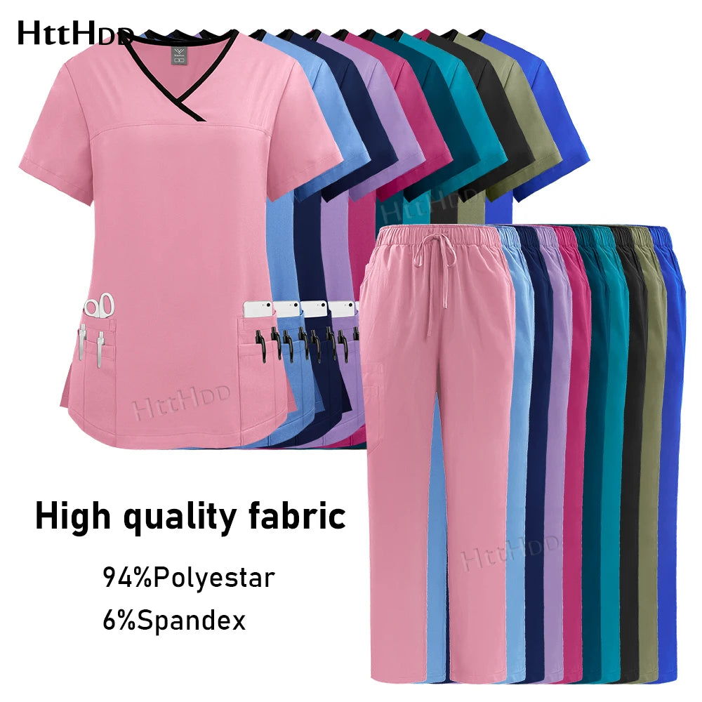 Women's Scrubs Set – Nurse & Spa Uniform