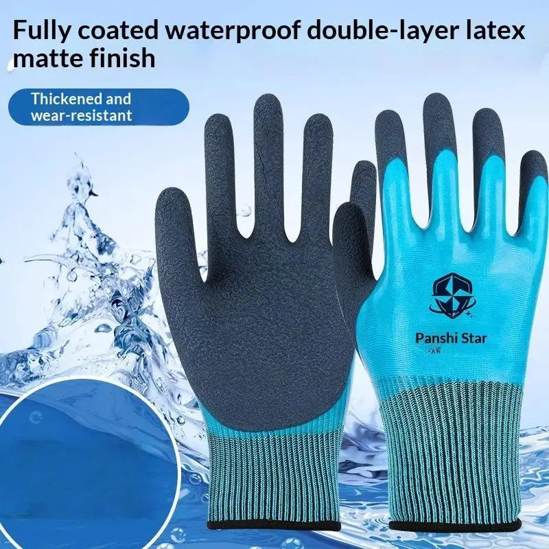 Nitrile-Coated Work Gloves – Garden & Repair Grip