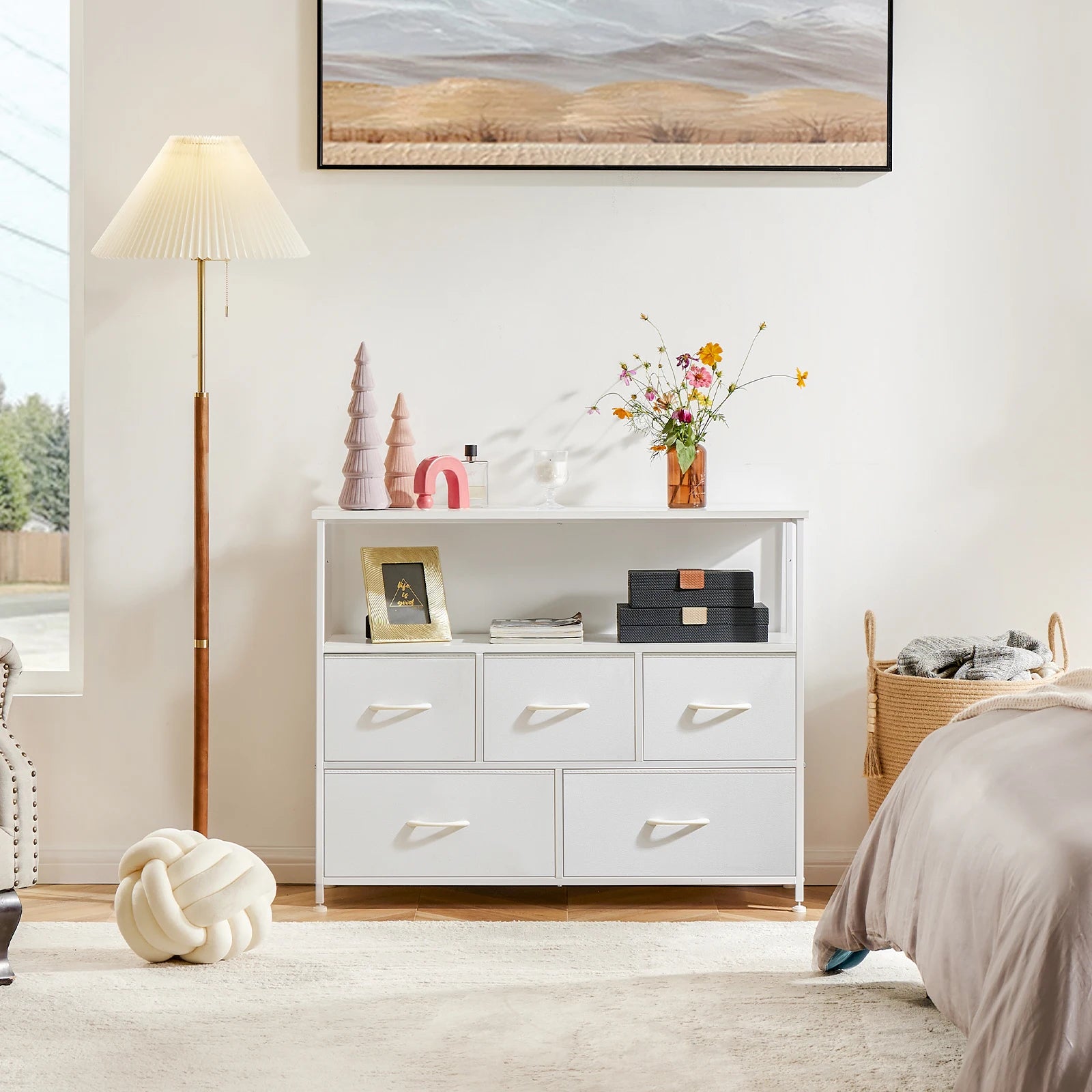 Fabric Drawer Dresser – Bedroom Storage Chest, 5/7/10 Drawers