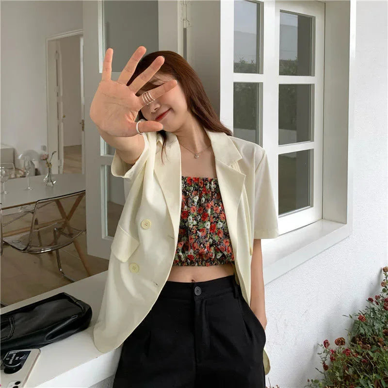 Oversized Double-Breasted Blazer