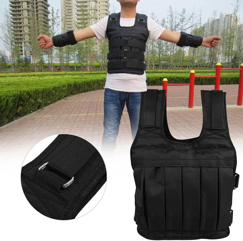 Adjustable Weighted Vest — Walk, Run & Home Workouts