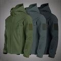 Tactical softshell jacket front view