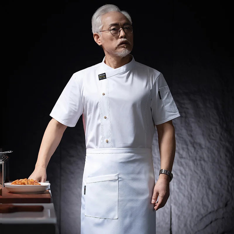 Men's Chef's Jacket – Restaurant & Bakery Cook Uniform