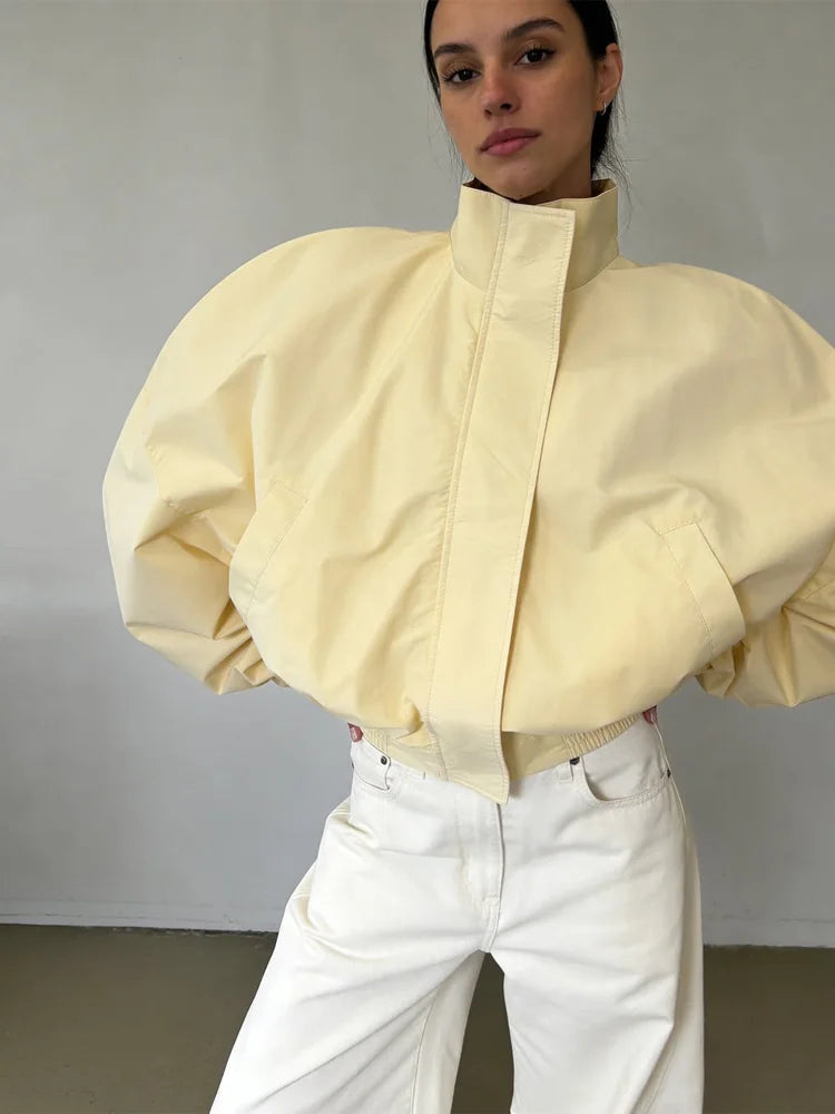 Oversized Bomber Jacket