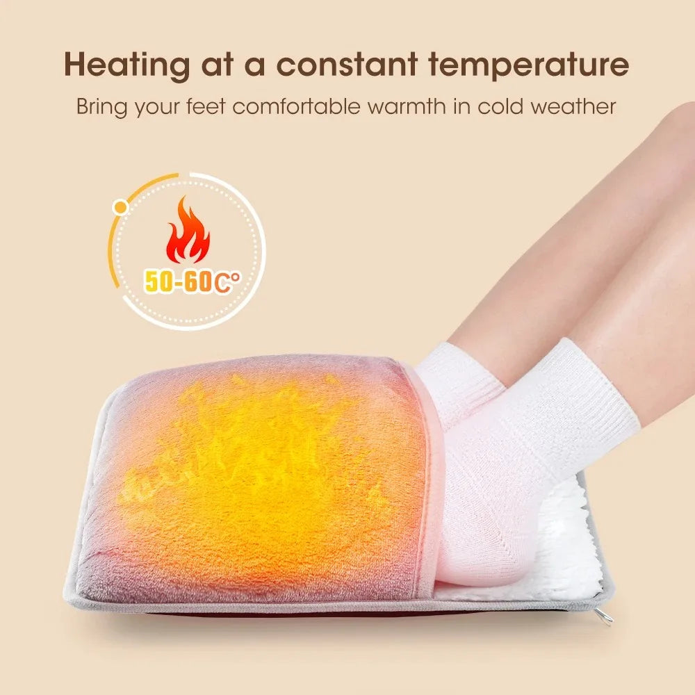 USB Heated Foot Warmer Mat