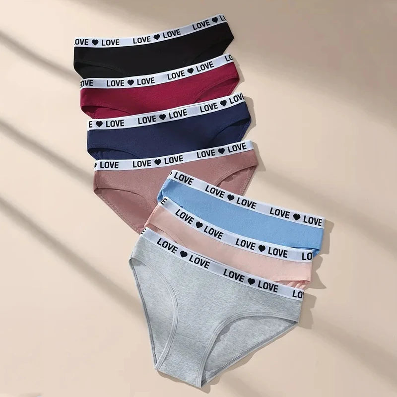Women's Cotton Briefs – 7-Pack Breathable