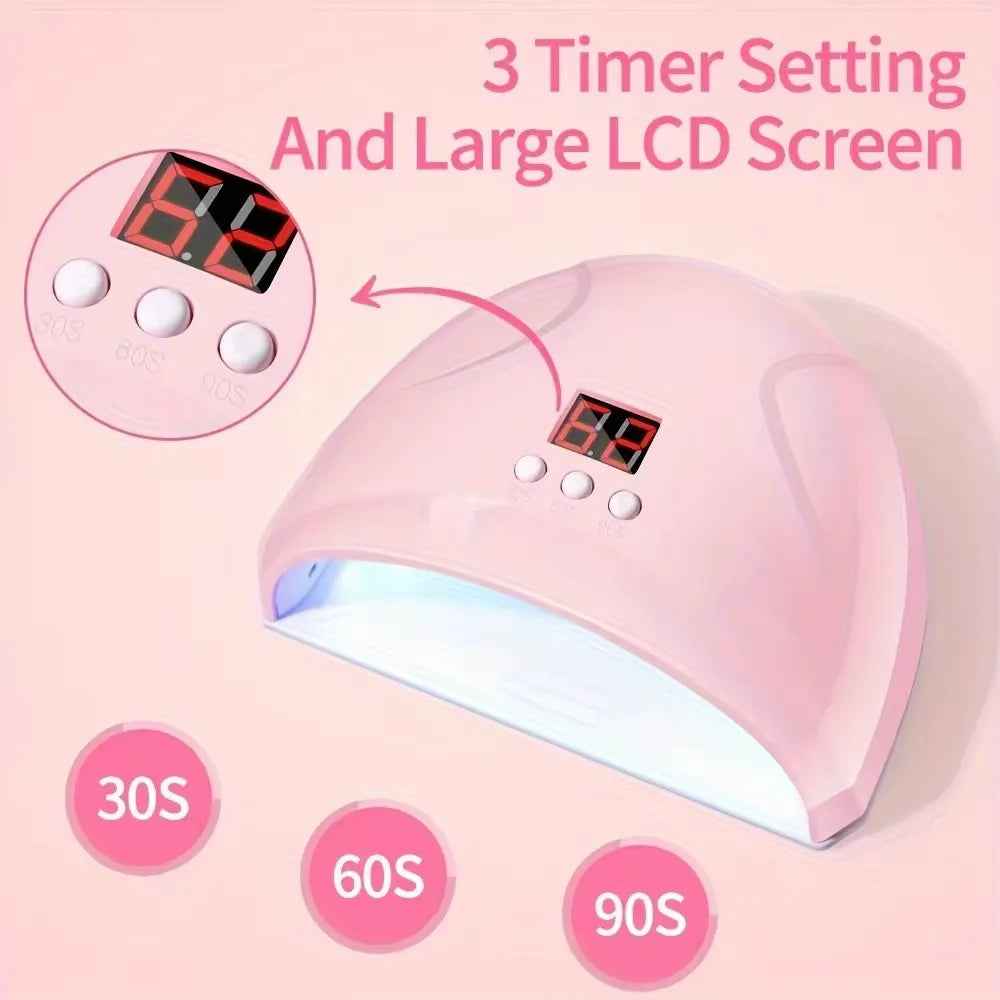UV LED Nail Lamp Kit