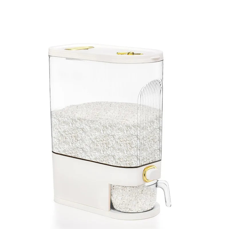 Sealed rice and cereal dispenser
