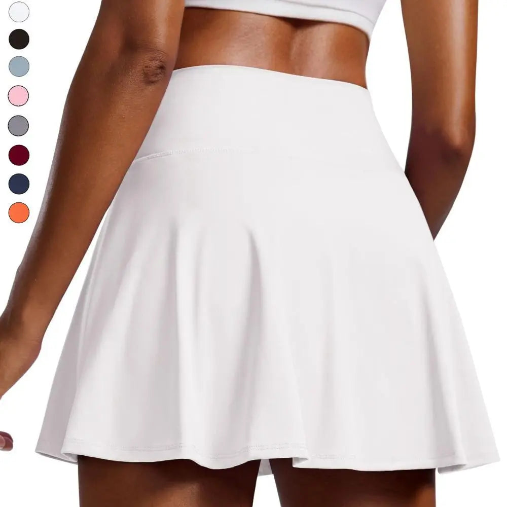 Pleated Athletic Skort