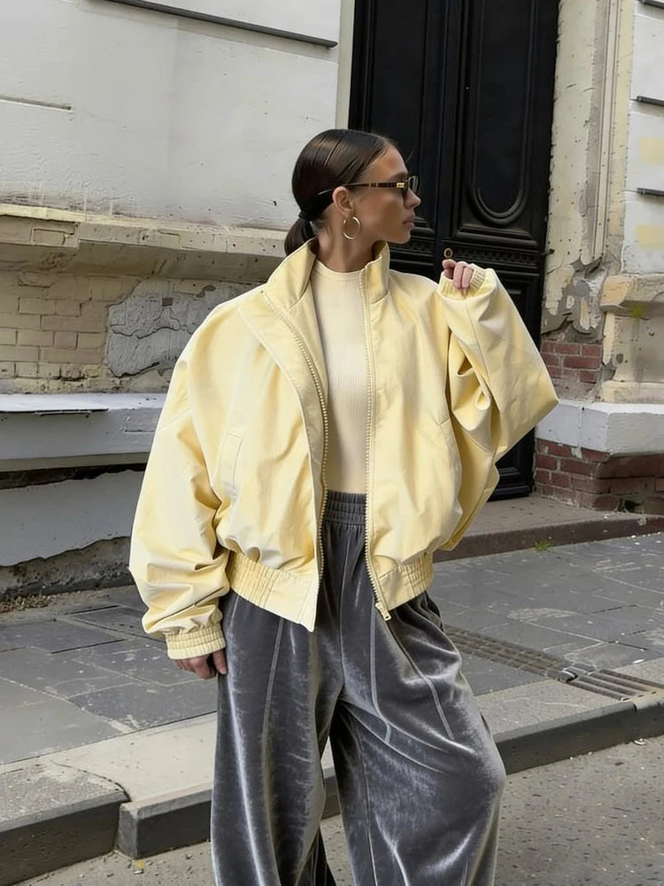 Oversized Bomber Jacket