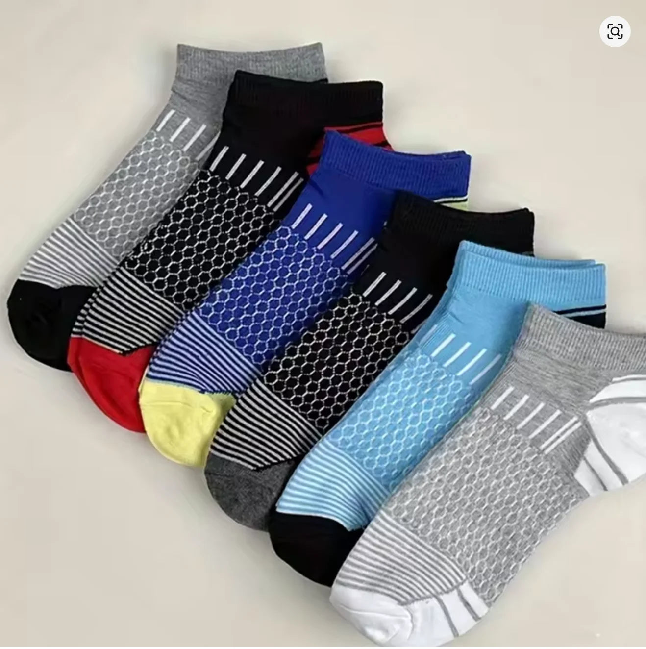 Men's Cushioned Crew Sock 6-Pack