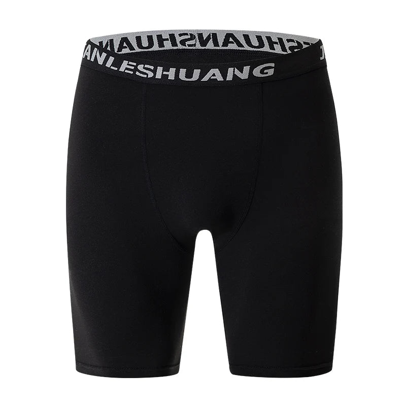 Men's Sports Boxer Briefs – Long-Leg Training Underwear