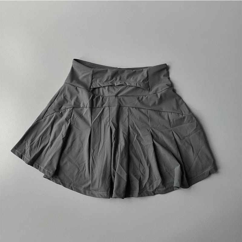 Women's High-Waist Sports Skirt – Quick-Dry Athletic