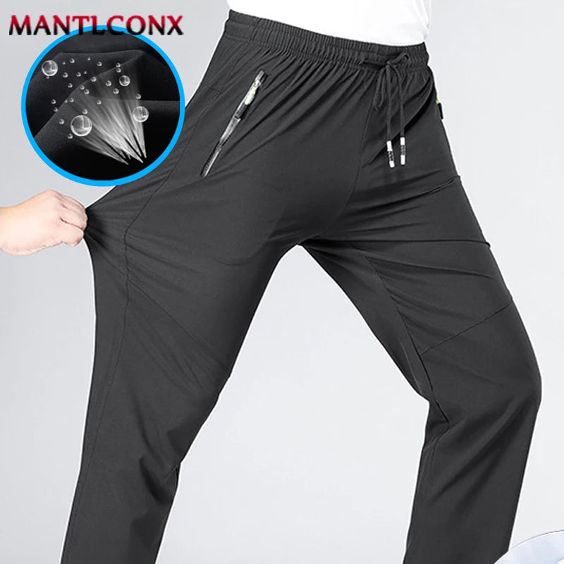 Men's Quick-Dry Joggers – Breathable Elastic-Waist, to 5XL