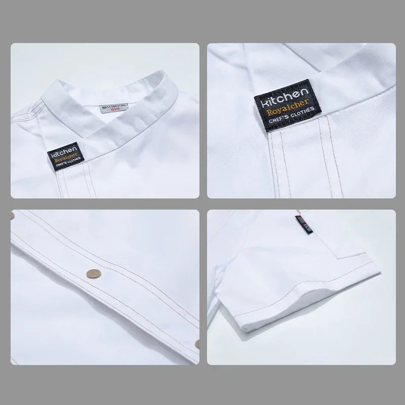 Men's Chef's Jacket – Restaurant & Bakery Cook Uniform