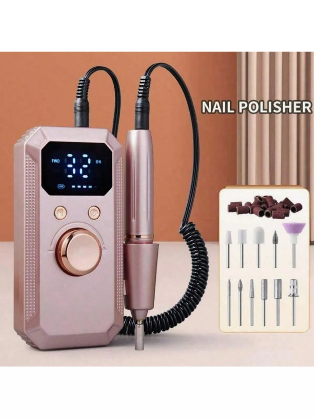 Electric Nail Drill Manicure & Pedicure Kit