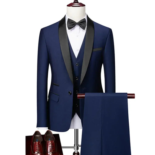 3-Piece Vest & Trouser Suit