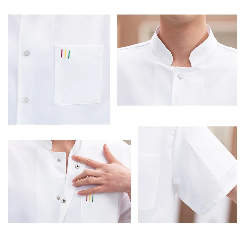 Chef Jacket & Apron Set – Kitchen Work Uniform