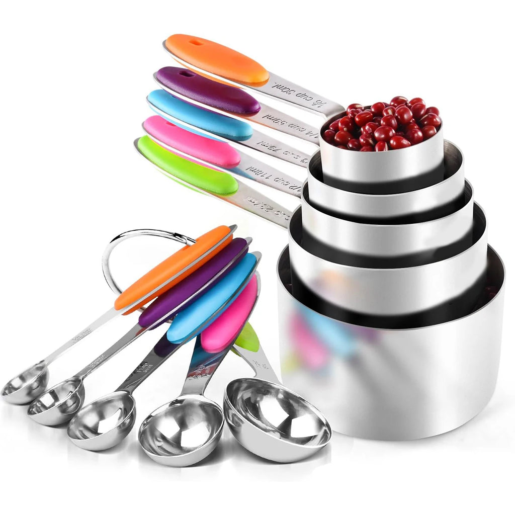 Magnetic Measuring Cups & Spoons Set