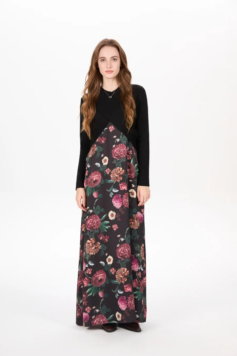Slip maxi dress detail