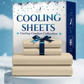 Cooling Viscose Sheet Set – Soft Queen Bedding, 4 or 6 Pc