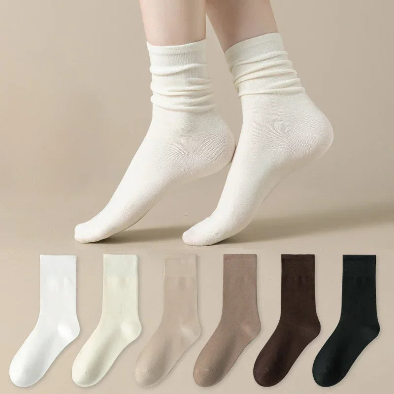 Cotton Crew Socks (5 Pairs)